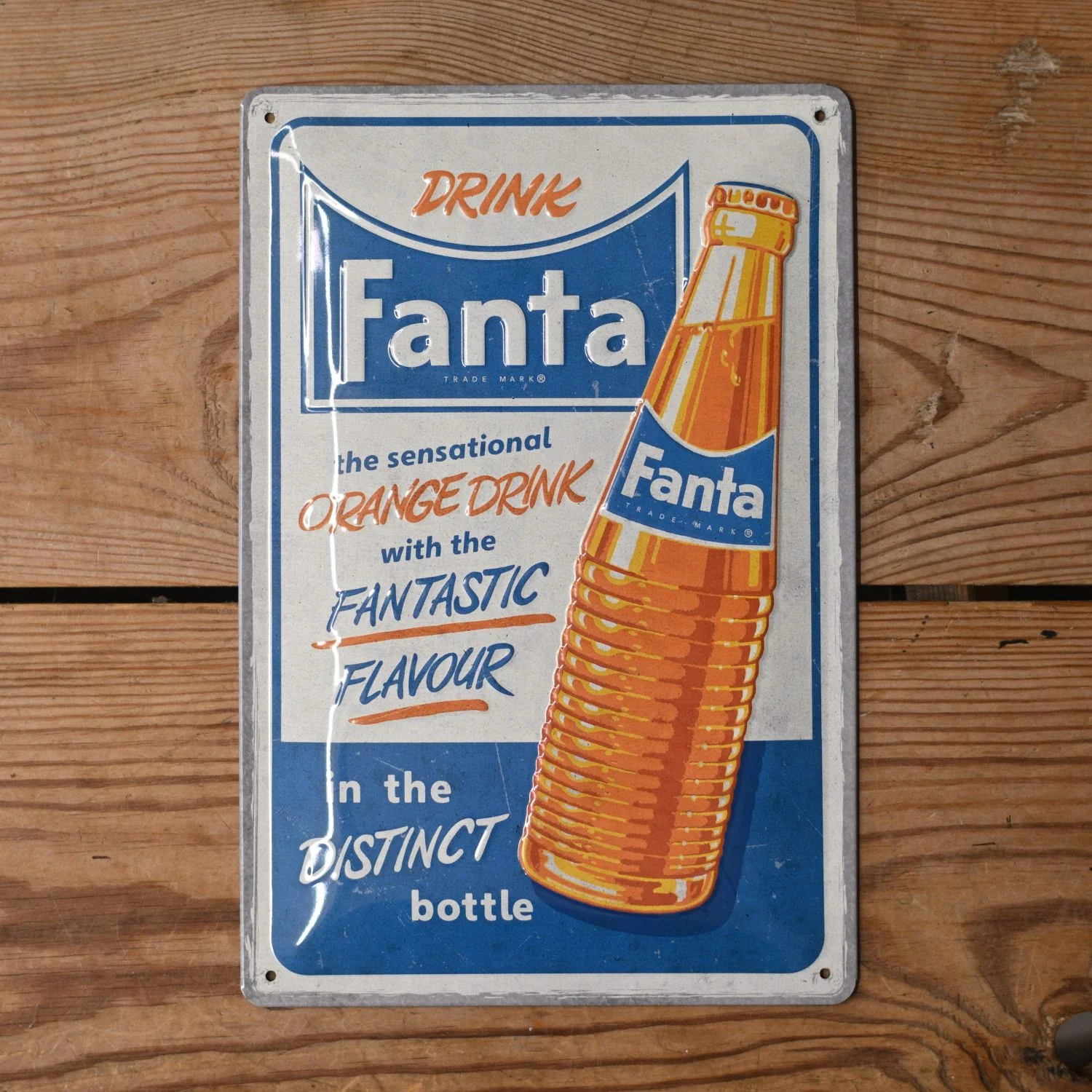 Fanta Metal Sign